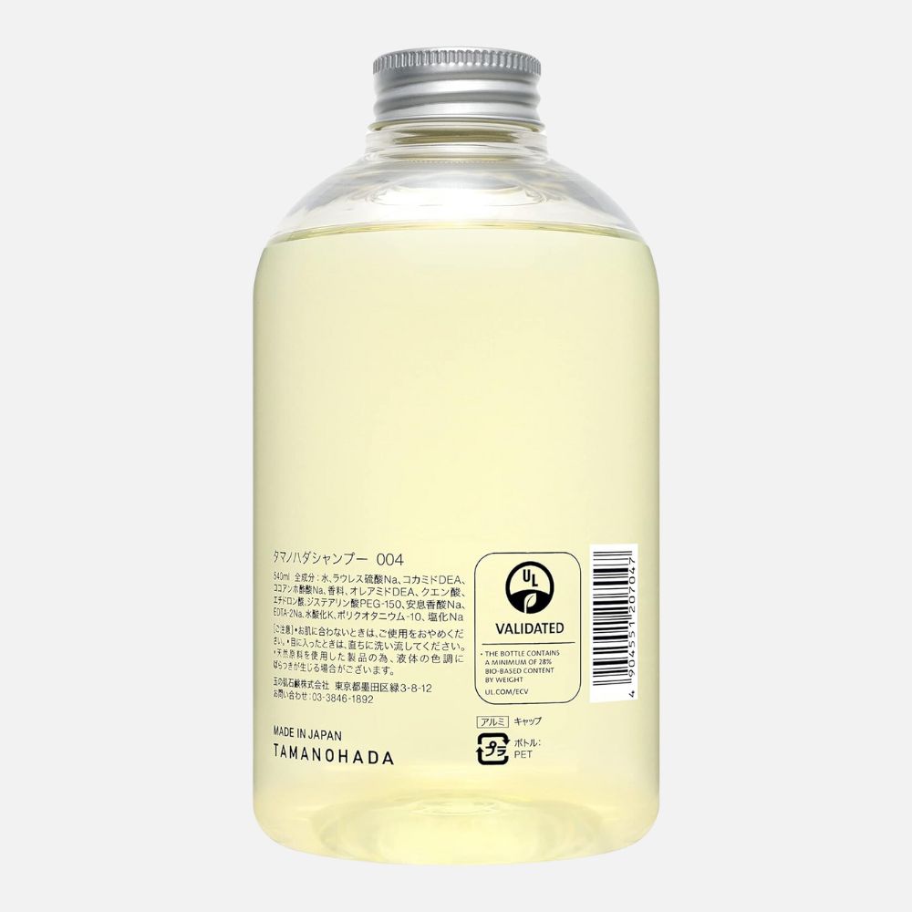 タマノハダ TAMANOHADA シャンプー 004 ガーデニア 540mL