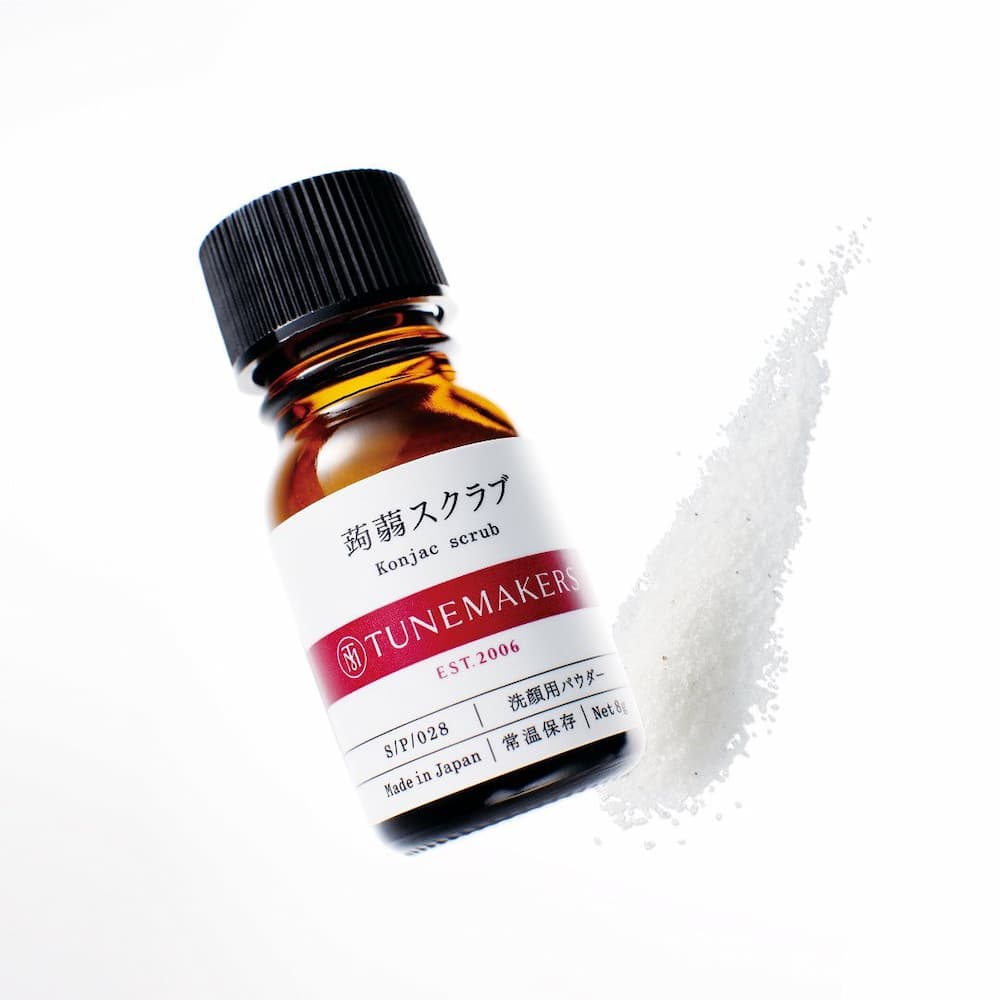 チューンメーカーズ TUNEMAKERS 蒟蒻スクラブ 洗顔用パウダー 8g