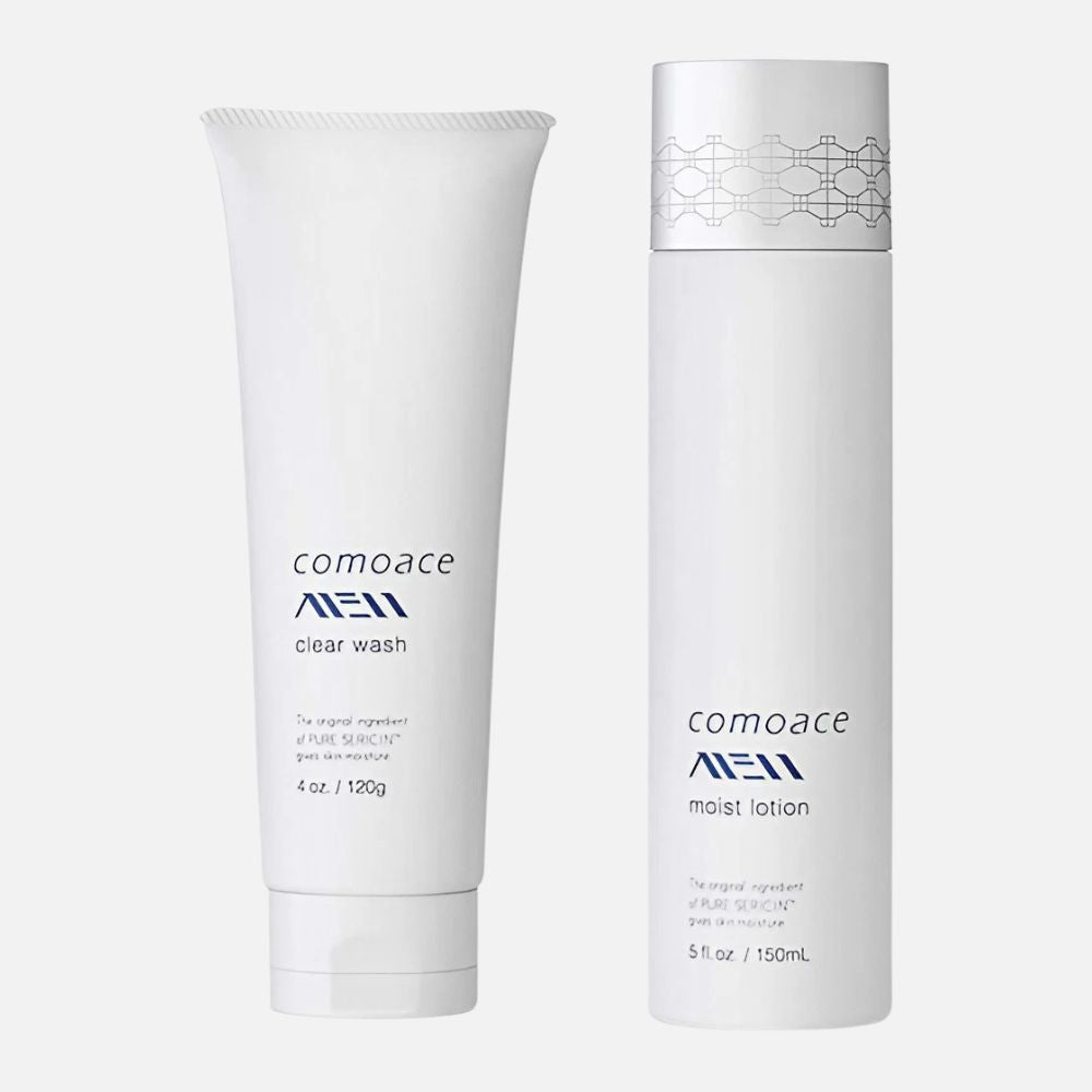 コモエースMEN クリアウォッシュ 120g + モイストローション 150mL セット