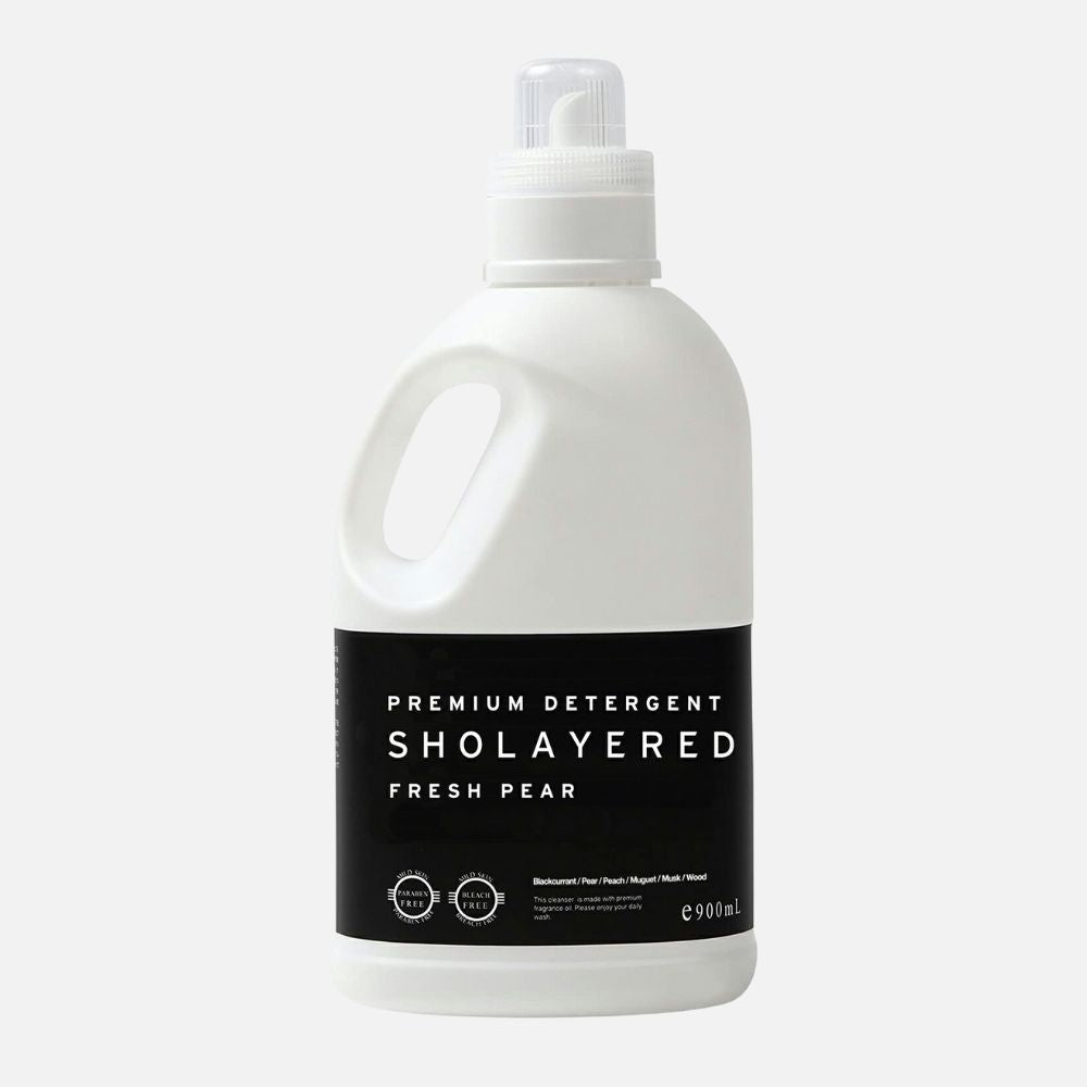SHOLAYERED ショーレイヤード 洗濯洗剤 プレミアムデタージェント フレッシュペア 900mL