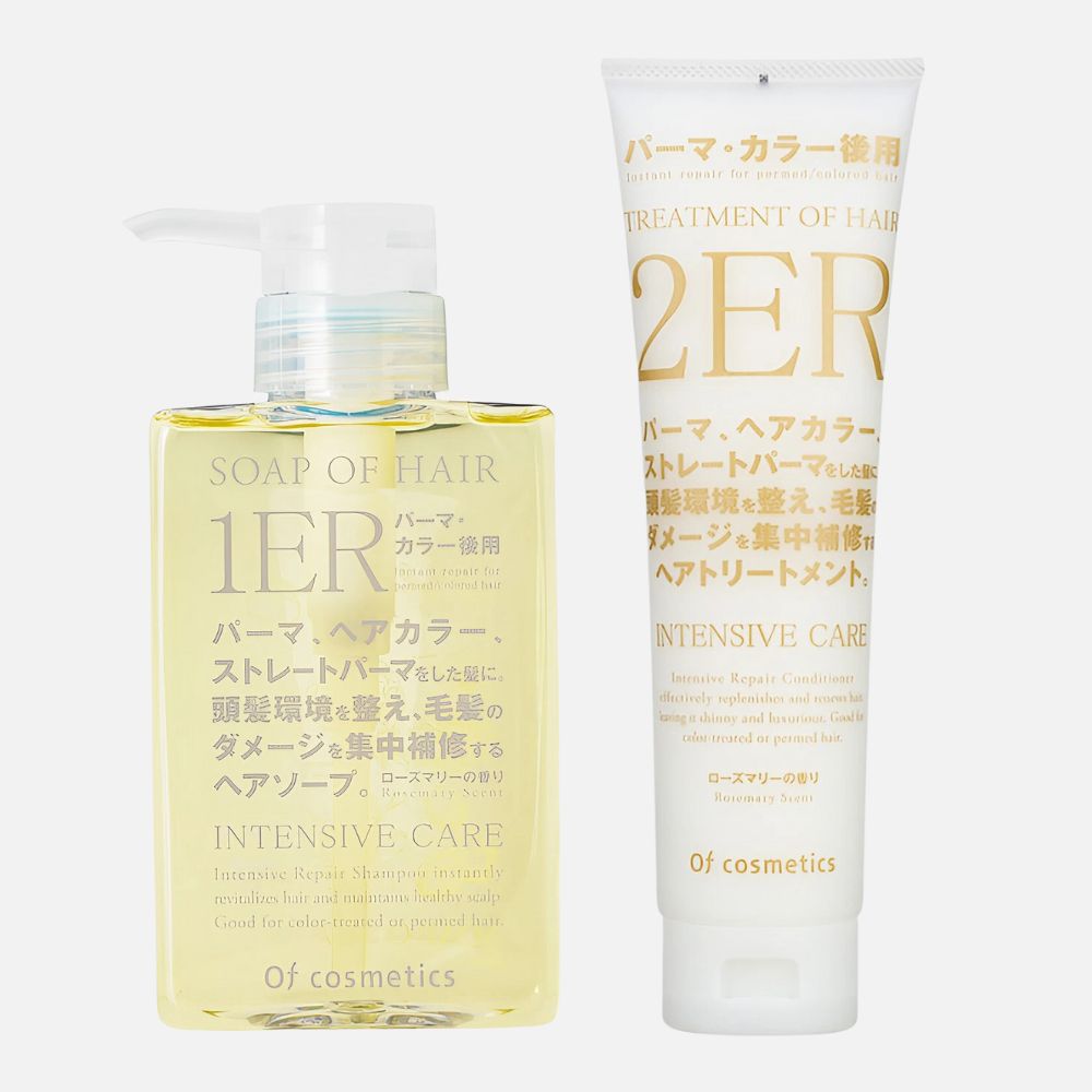 オブ・コスメティックス シャンプー ソープオブヘア・1-ER 265mL + トリートメントオブヘア・2-ER 210g セット