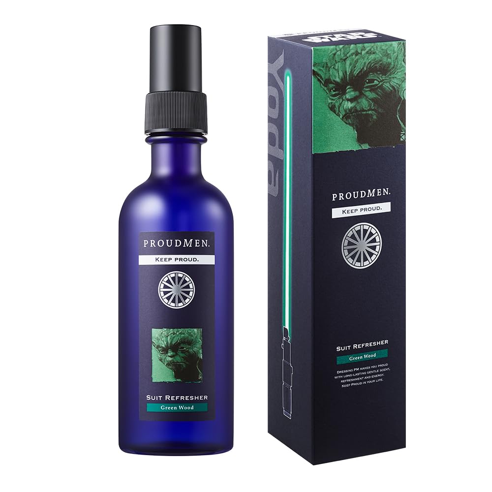 スター・ウォーズデザイン スーツリフレッシャーGW 200ml グリーン・ウッドの香り（ヨーダ）