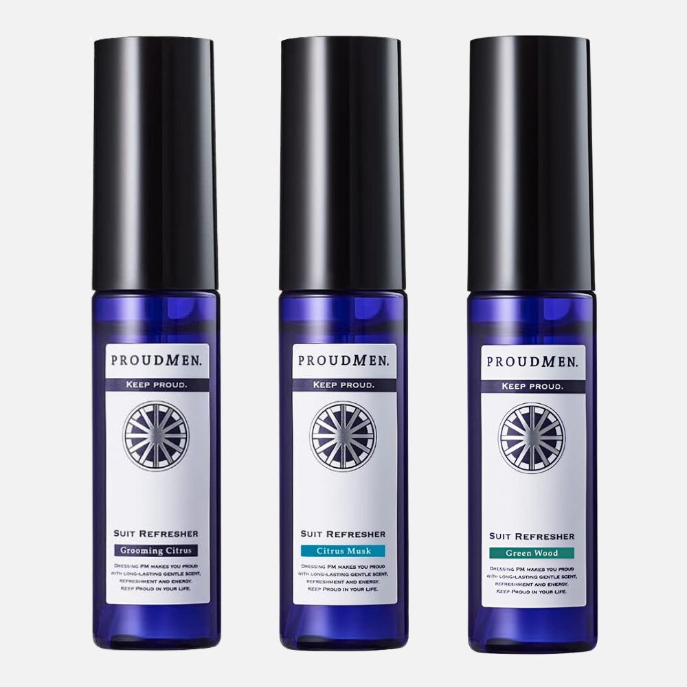 PROUDMEN プラウドメン スーツリフレッシャー ミニ 15mL 3点セット