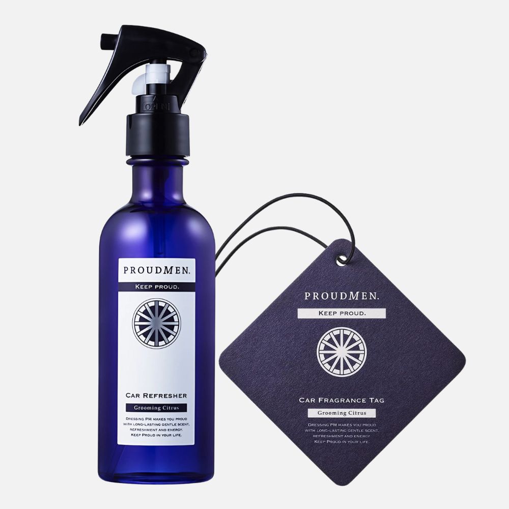 PROUDMEN プラウドメン カーリフレッシャー 200mL + カーフレグランスタグ 1枚 セット