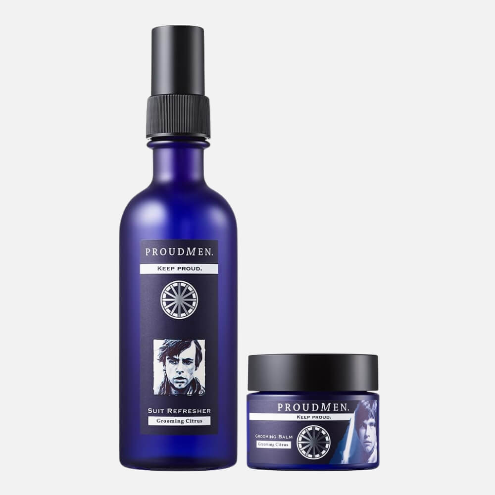 【ルーク・スカイウォーカー セット】スターウォーズデザイン スーツリフレッシャー 200ml + グルーミングバーム 40g グルーミング・シトラスの香り