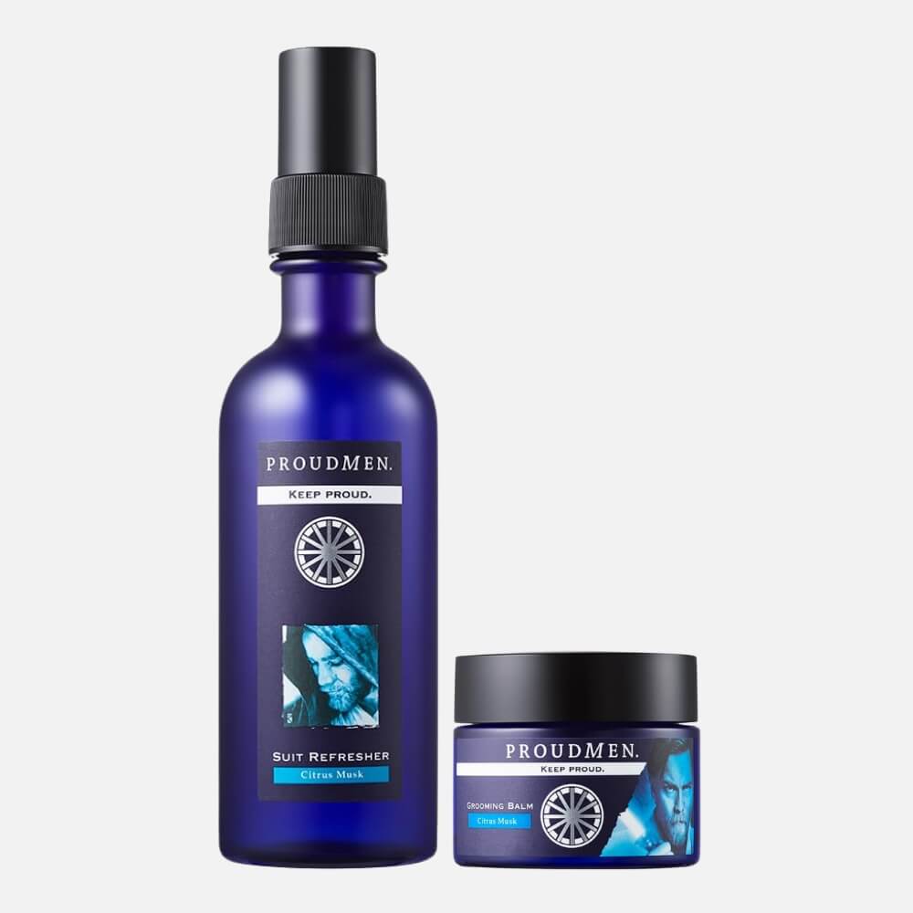 【オビ＝ワン・ケノービ セット】スターウォーズデザイン スーツリフレッシャーCM 200ml + グルーミングバームCM 40g シトラス・ムスク