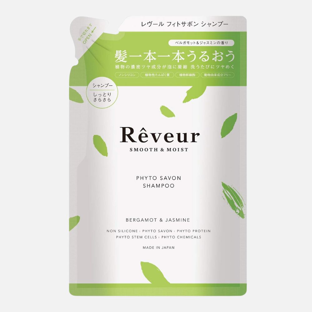 レヴール Reveur スムース&モイスト シャンプー 詰替用 400mL