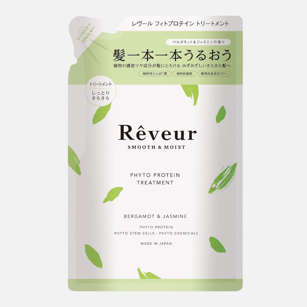 レヴール Reveur スムース&モイスト トリートメント詰替用 400mL