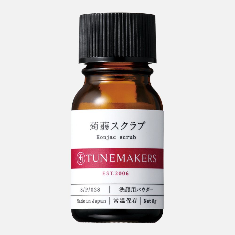 チューンメーカーズ TUNEMAKERS 蒟蒻スクラブ 洗顔用パウダー 8g