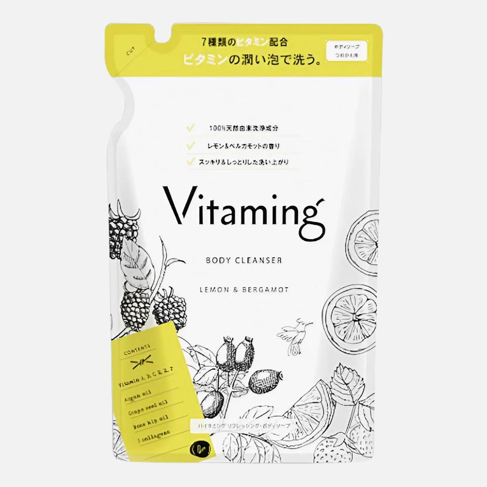 Vitaming バイタミング リフレッシング ボディソープ レモン&ベルガモットの香り 詰替用 400mL